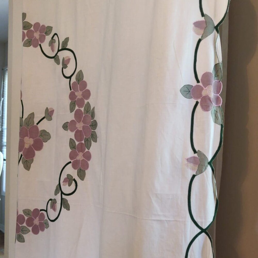 Shower Curtain + Matching Window Valance - BRAND NEW/NEVER HUNG, NO TAGS